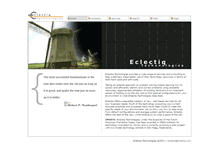 Tablet Screenshot of eclectiq.com
